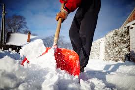 snow shoveling